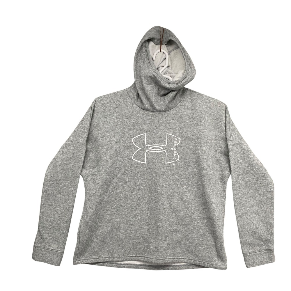 Under Armour Gray‎ Hoodie Sweatshirt Pullover Long Sleeve Athleisure XL